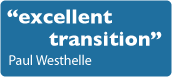 quote excellent transition