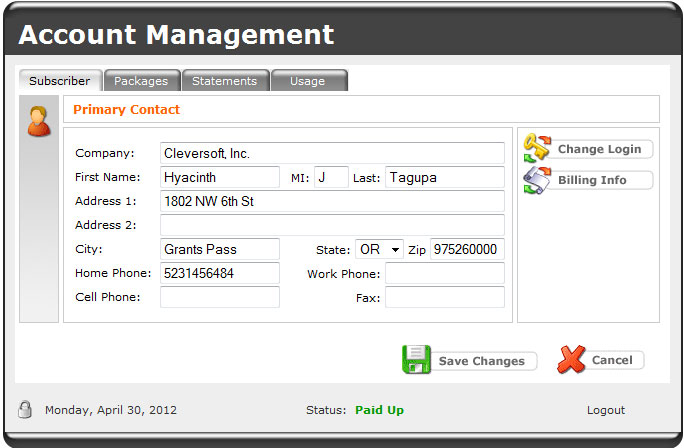 WISP MANAGEMENT SOFTWARE